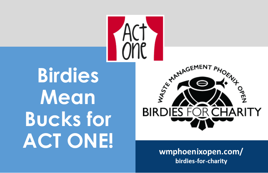 Birdies For Charity Let You Support Act One