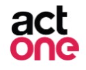 Act One Ambassadors